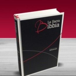 BIBBIA N.R. 14X21 CM CARATTERI GRANDI RILEGATA