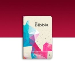 Bibbia N.R. 11 5x17 5 cm flessibile illustrata telata con cerniera